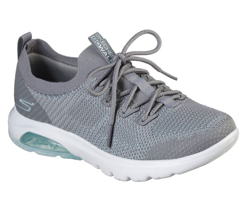 Skechers Gowalk Air - Cloudburst - Womens Sneakers Grey/Blue [AU-XN9912]